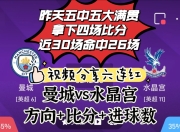 pa真人官网-曼城再次大胜水晶宫，零封对手